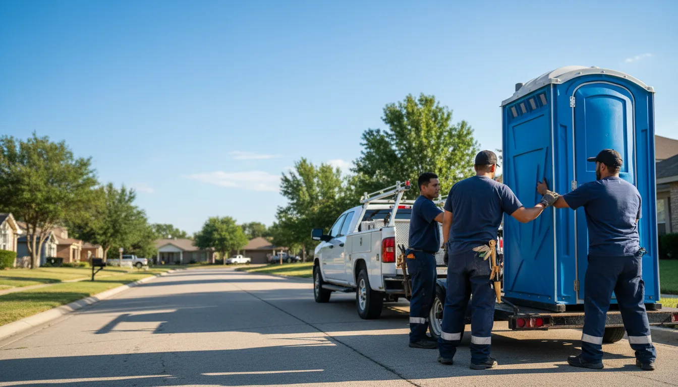 Portable Toilet Rental in Hannibal, MO near me